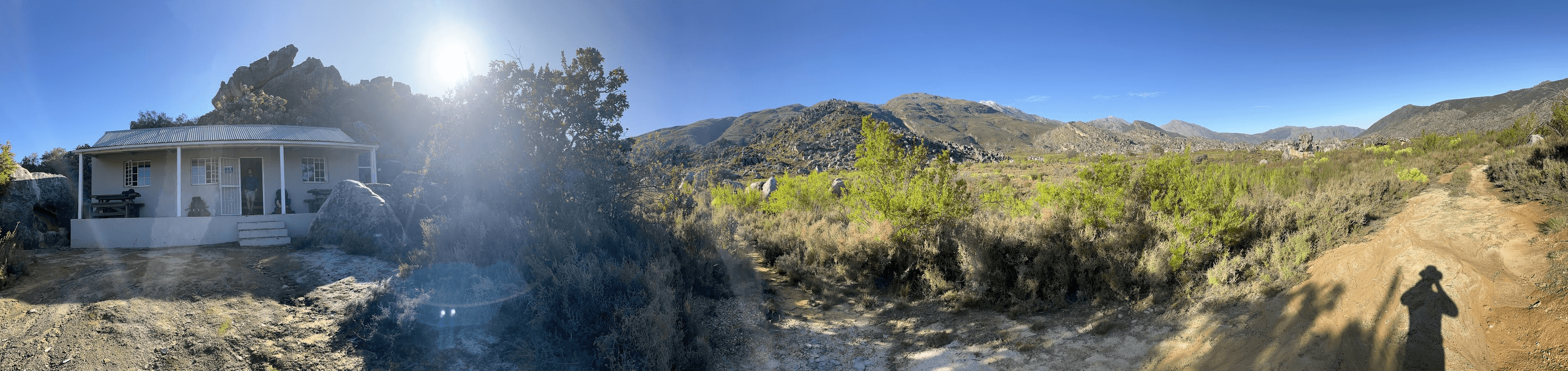 Room with a view at Klipspringer cottage.