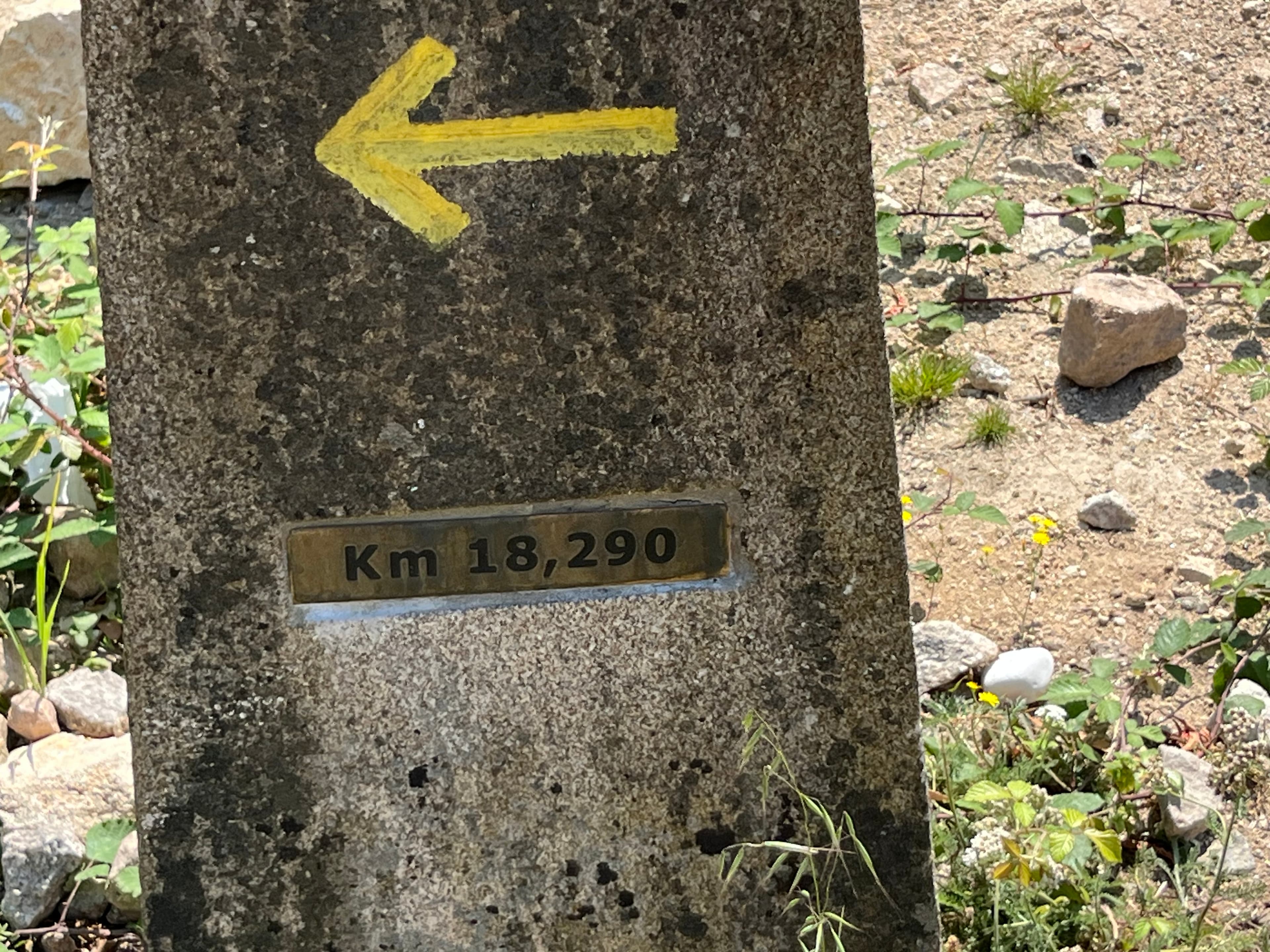 18km to Santiago!