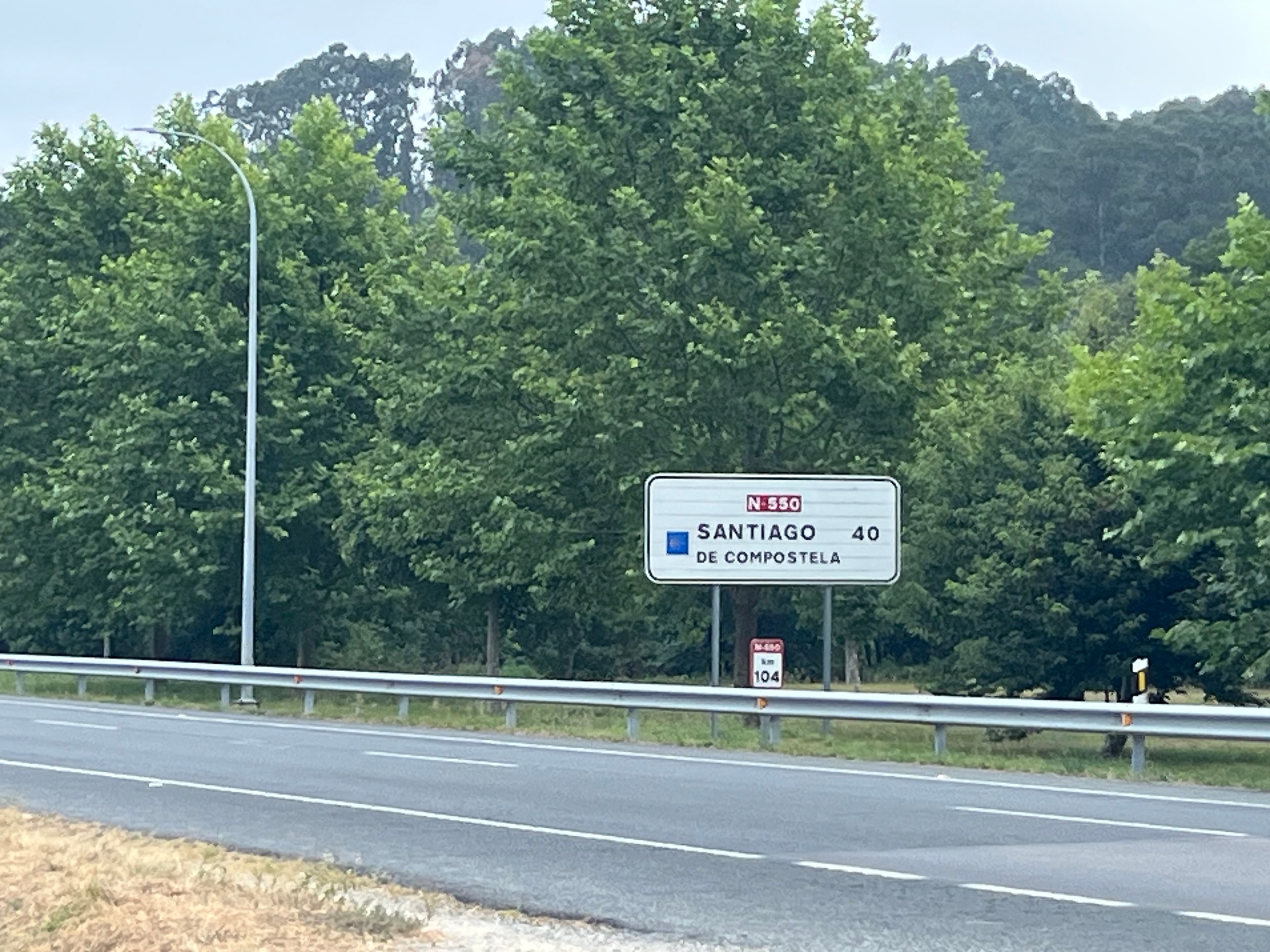 We’re getting closer. Taking the highway shaves off about 15km, no thanks.
