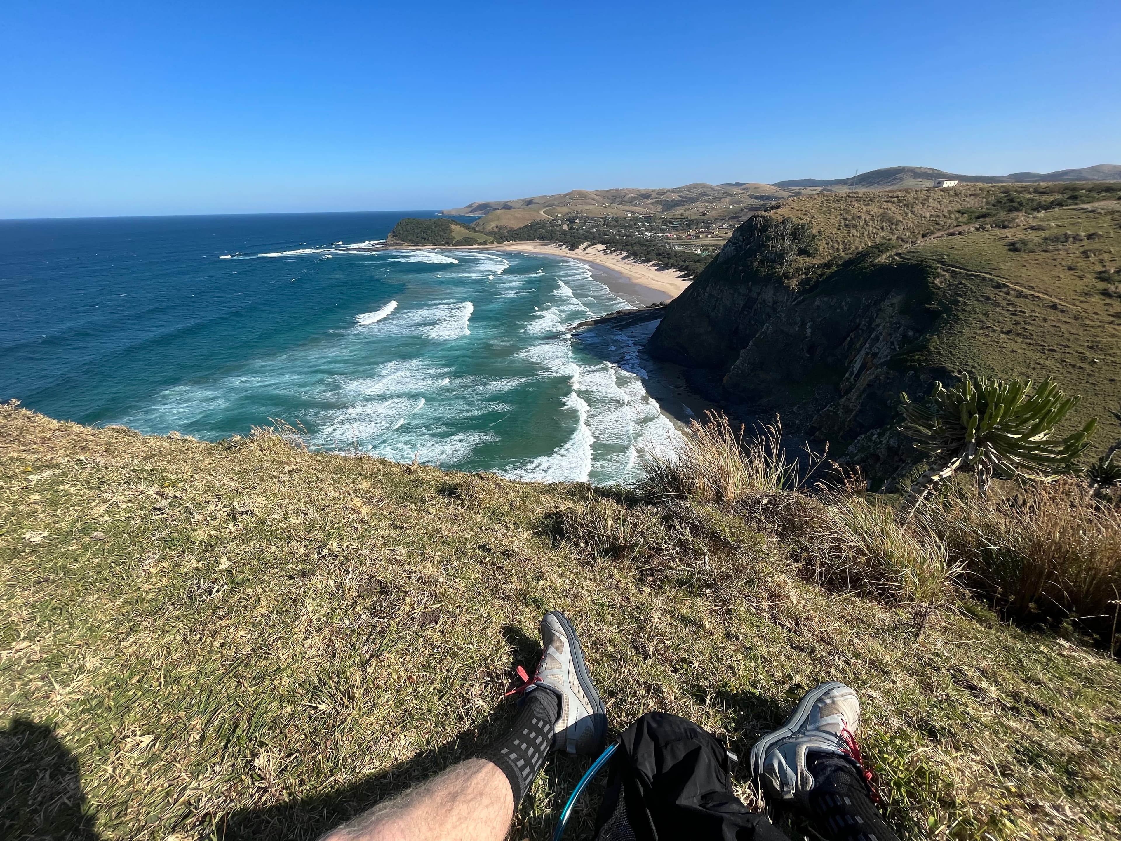 Lunch with a view of coffee bay